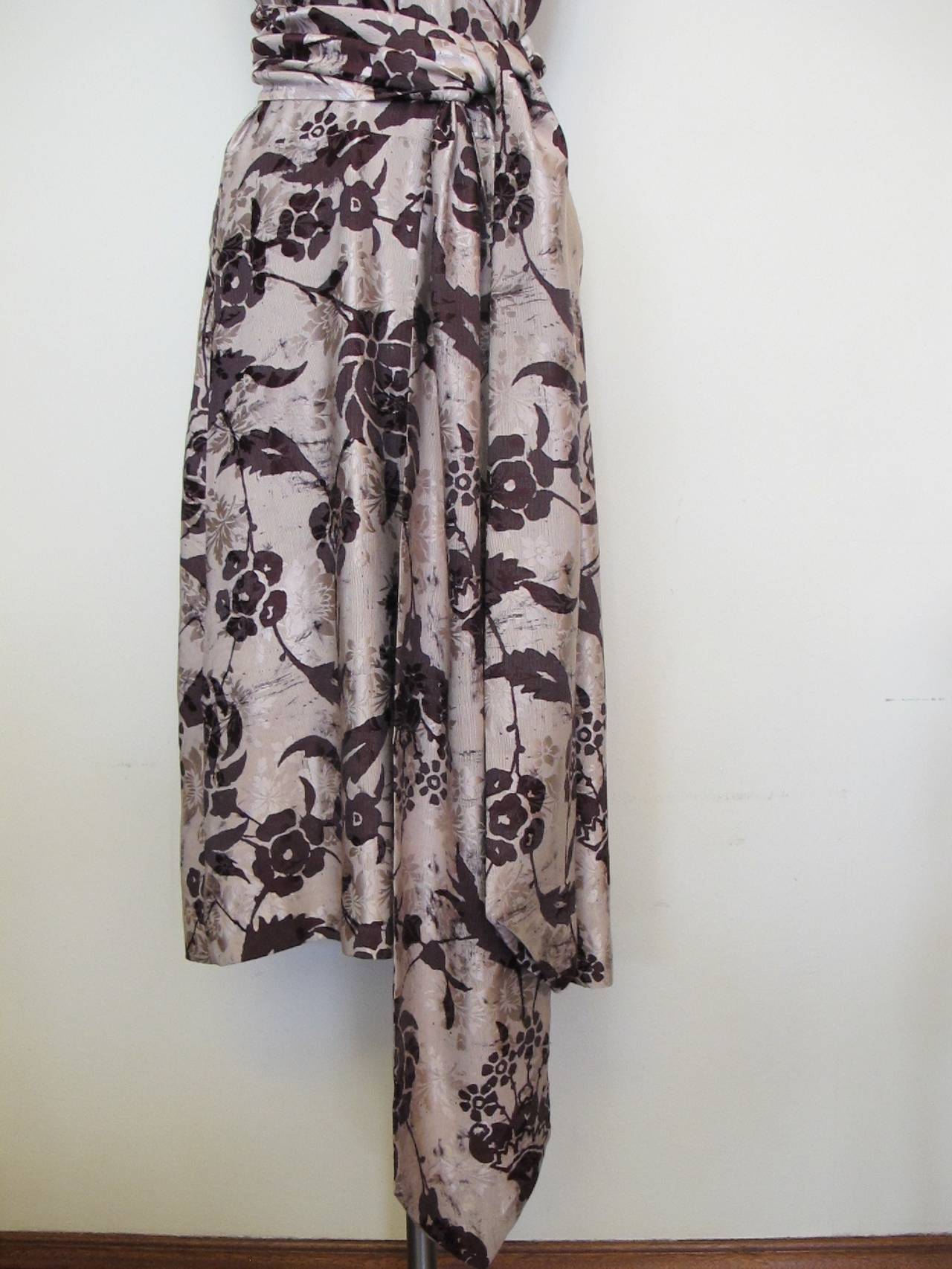 Gray Iconic 20th Century Dries Van Noten Dress For Sale
