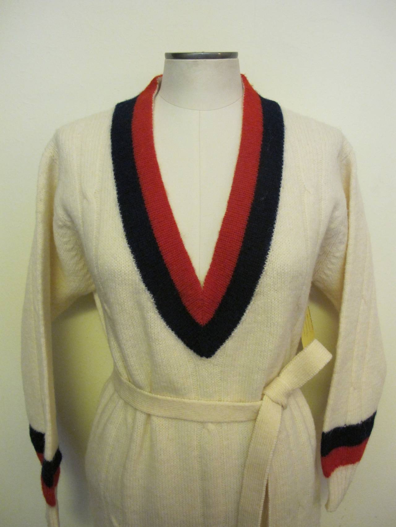 Women's New Pringle 1950's Sweater Dress for Robert Kirk, Ltd. For Sale
