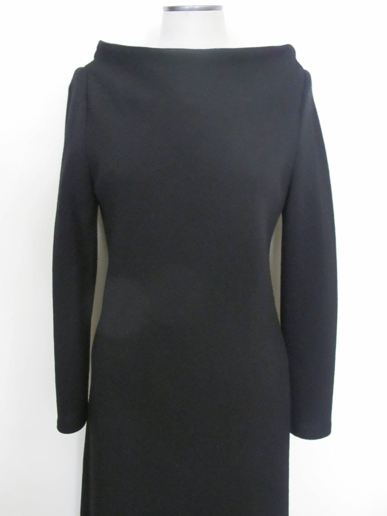 Women's Barbara Schwarzer for Bergdorf Goodman Black Dress For Sale