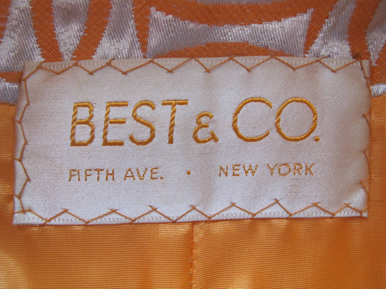 Malcolm Starr for Best & Co. Fifth Avenue, New York Coat For Sale 6