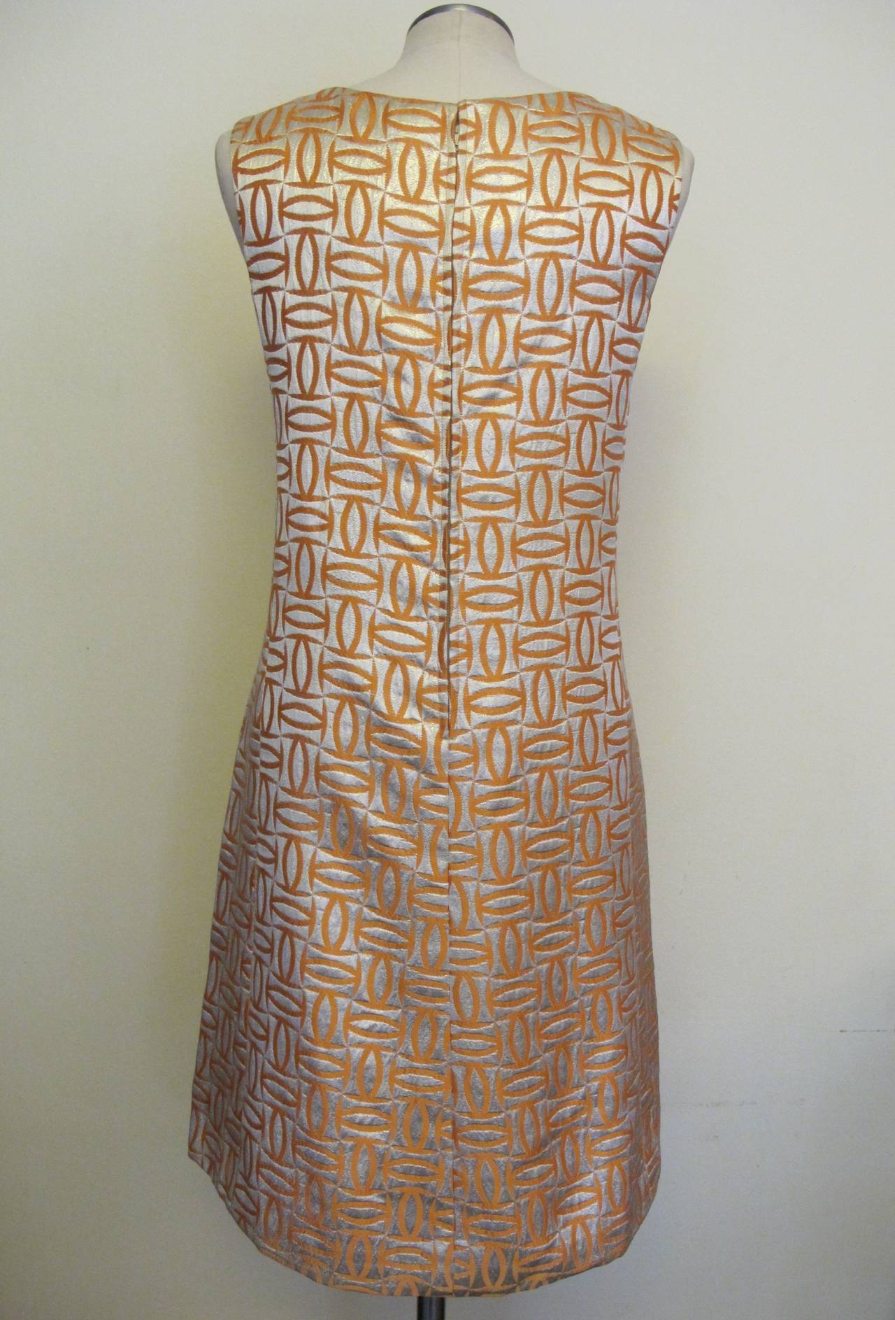 Malcolm Starr for Best & Co. Fifth Avenue, New York Sleeveless Cocktail Dress For Sale 1