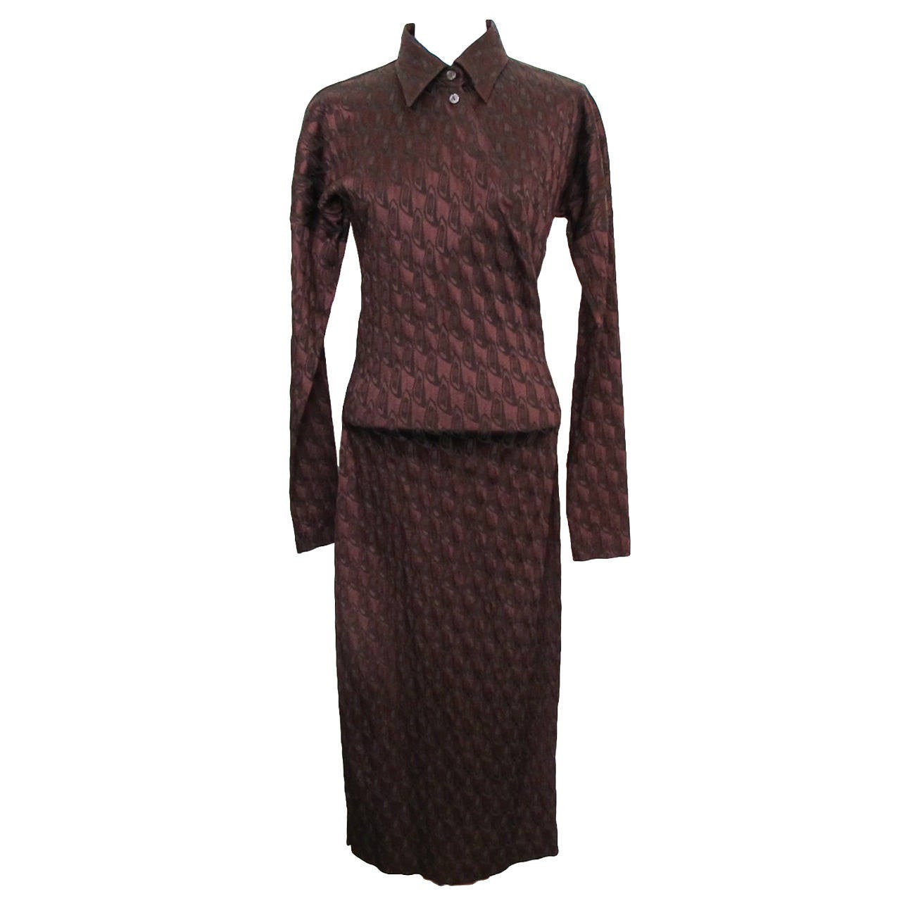 Jean Paul Gaultier Femme Stretch Fabric Dress For Sale