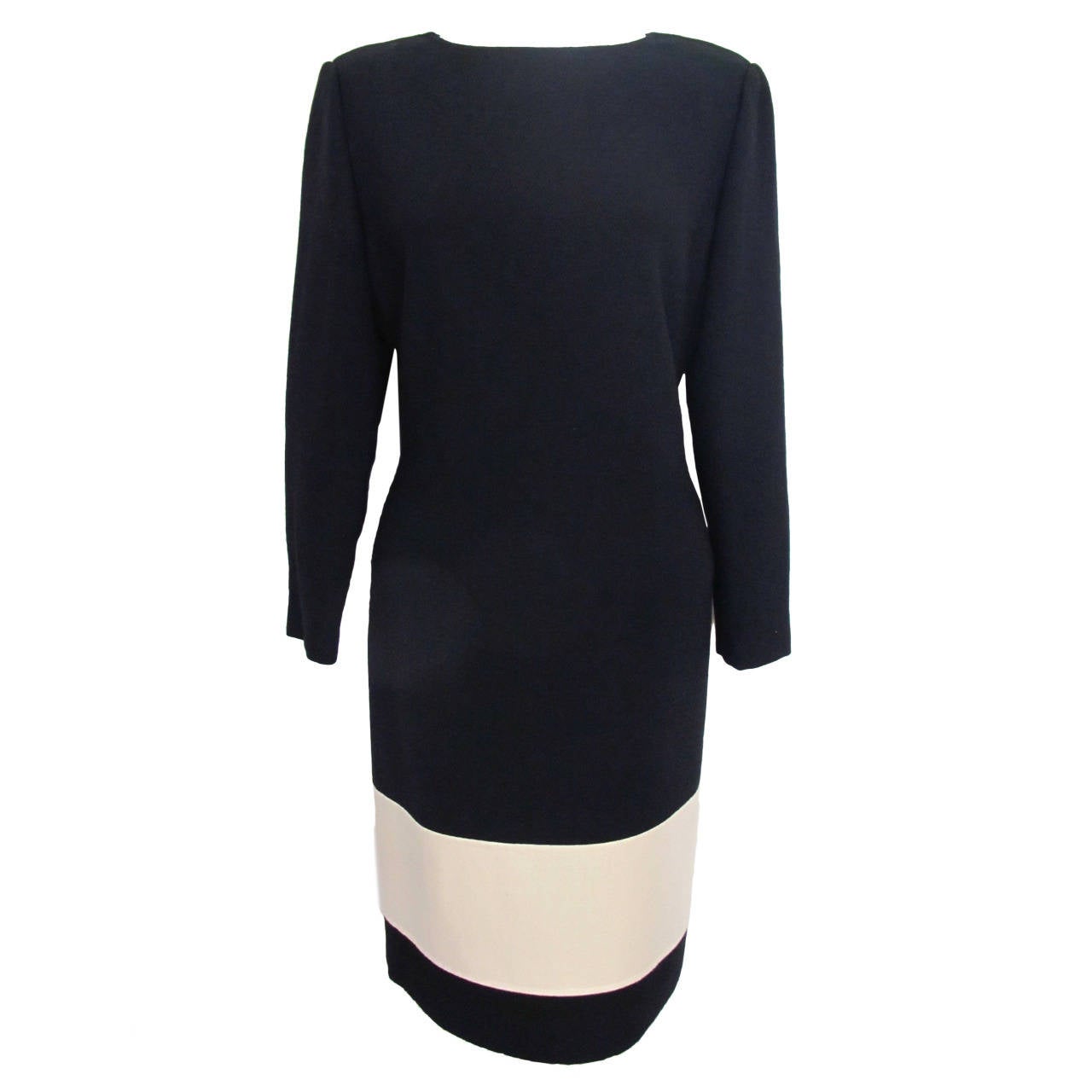 Bill Blass Elegant Day and/or Cocktail Dress For Sale at 1stDibs