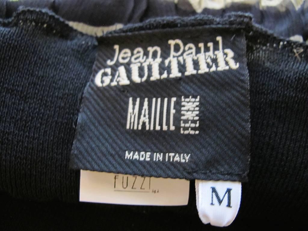 Women's Jean Paul Gaultier Maille Femme Sleeveless Tank Top For Sale