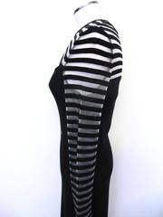 Sonia Rykiel French Sailor Black Evening Gown