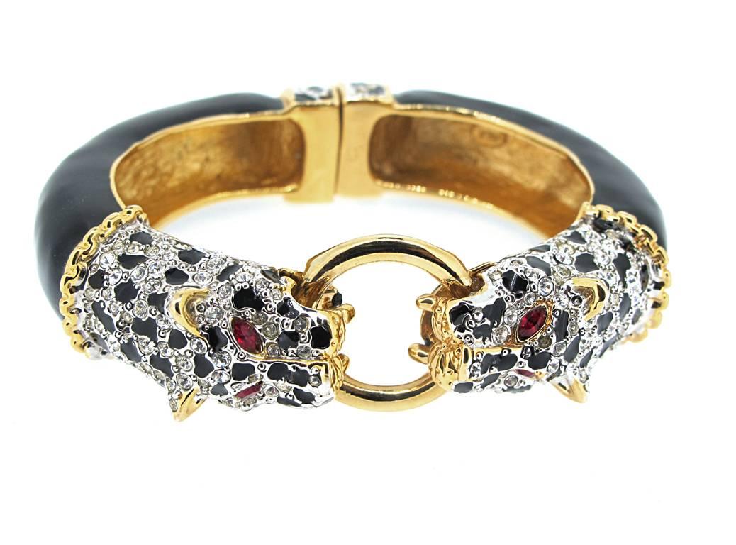 kenneth jay lane leopard bracelet