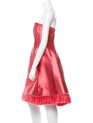 Chado Ralph Rucci Pink Silk Dress