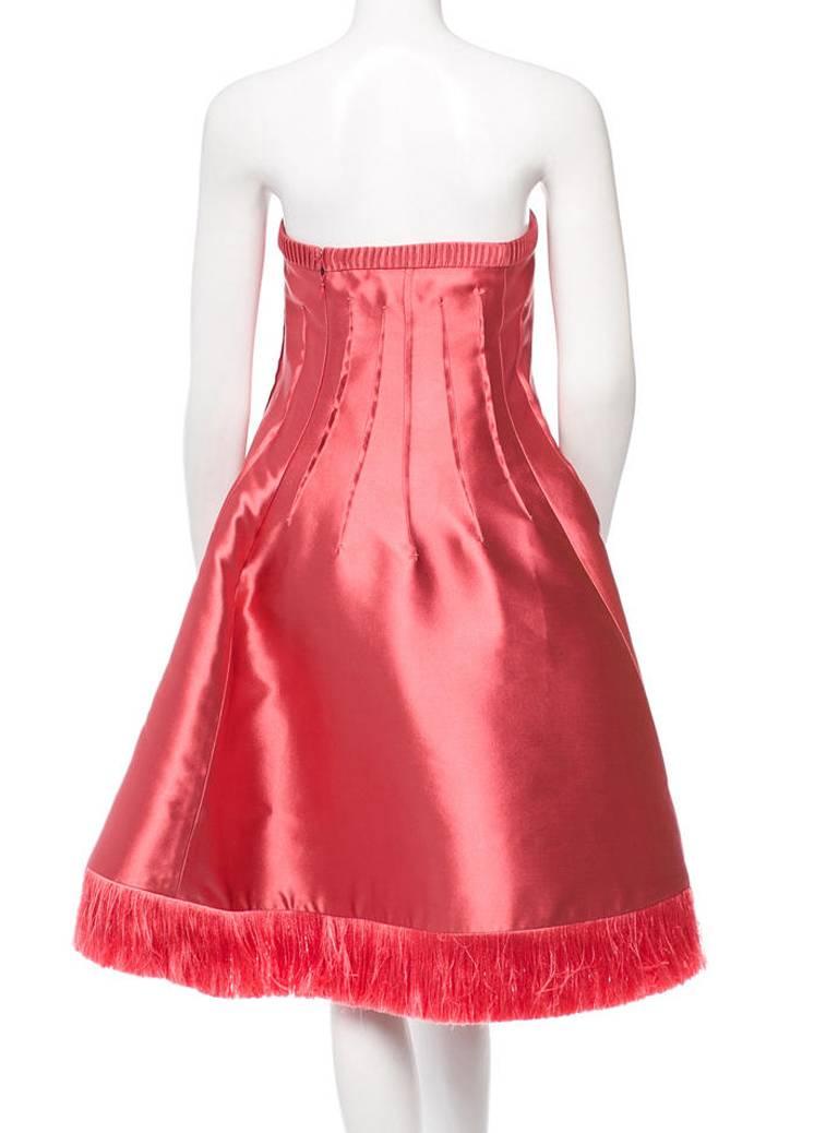 Women's Chado Ralph Rucci Pink Silk Dress For Sale
