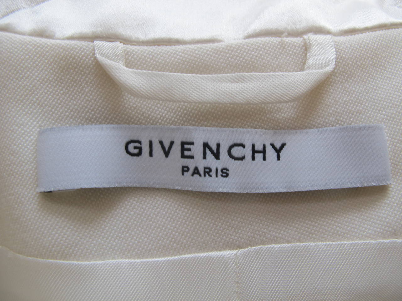 New Givenchy Asymmetrical Coat Dress For Sale 4