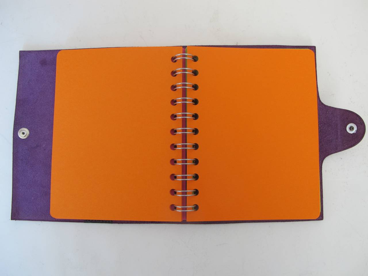 Hermes Ulysse Eggplant Notebook 4