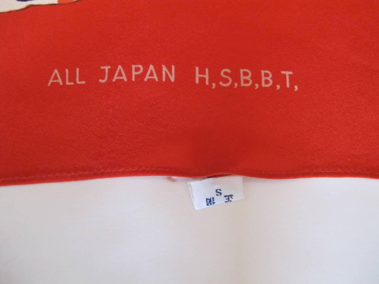 1940's Japanese Scarf Owned by Secretary to Commander General Douglas MacArthur 1