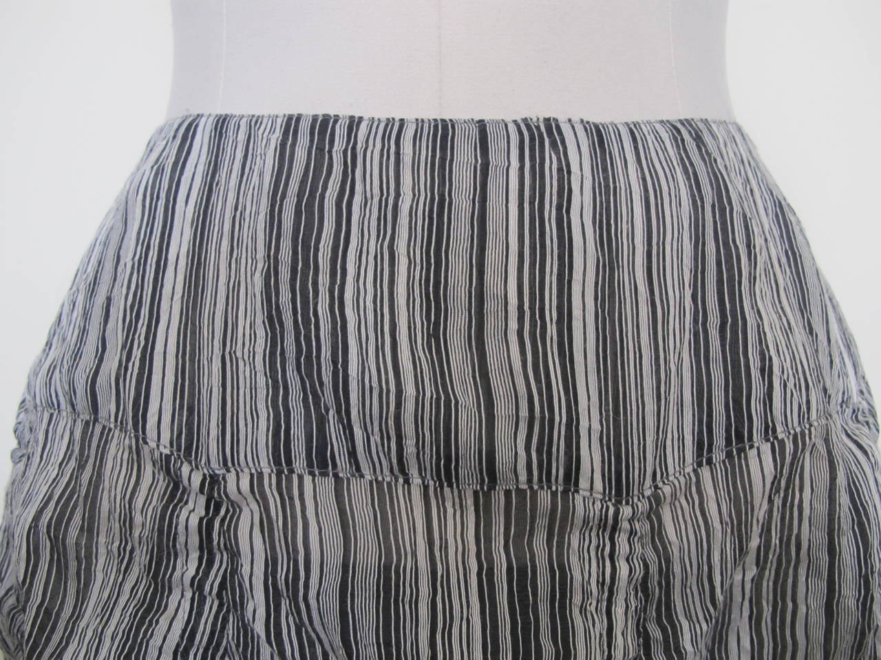 Ivan Grundahl (Copenhagen) Black Peppermint Skirt For Sale 1