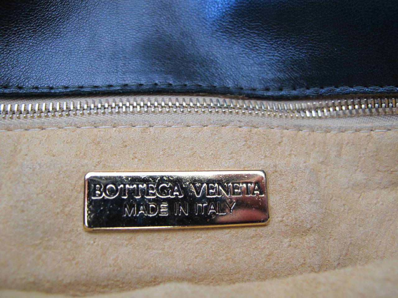 Bottega Veneta Hunter Green Shoulder Cron Body Bag In Excellent Condition For Sale In San Francisco, CA