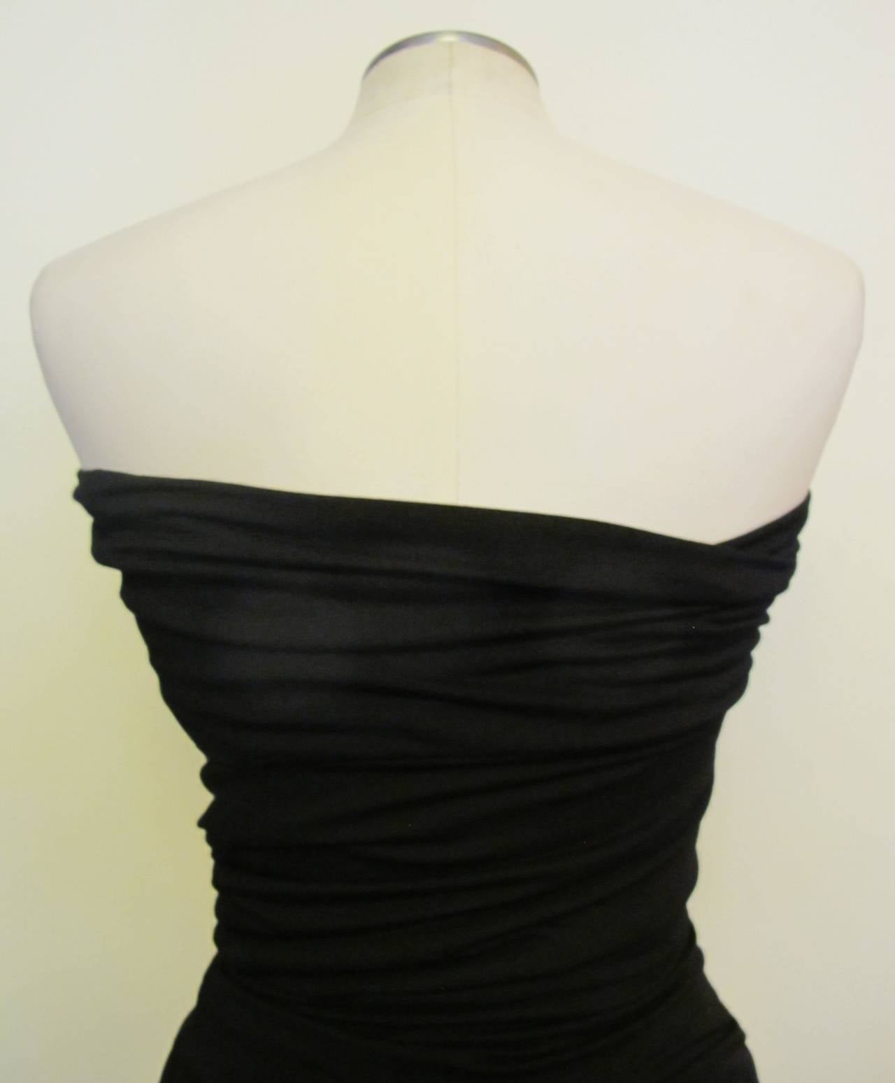 Paul Smith Strapless Body Con Dress For Sale 2