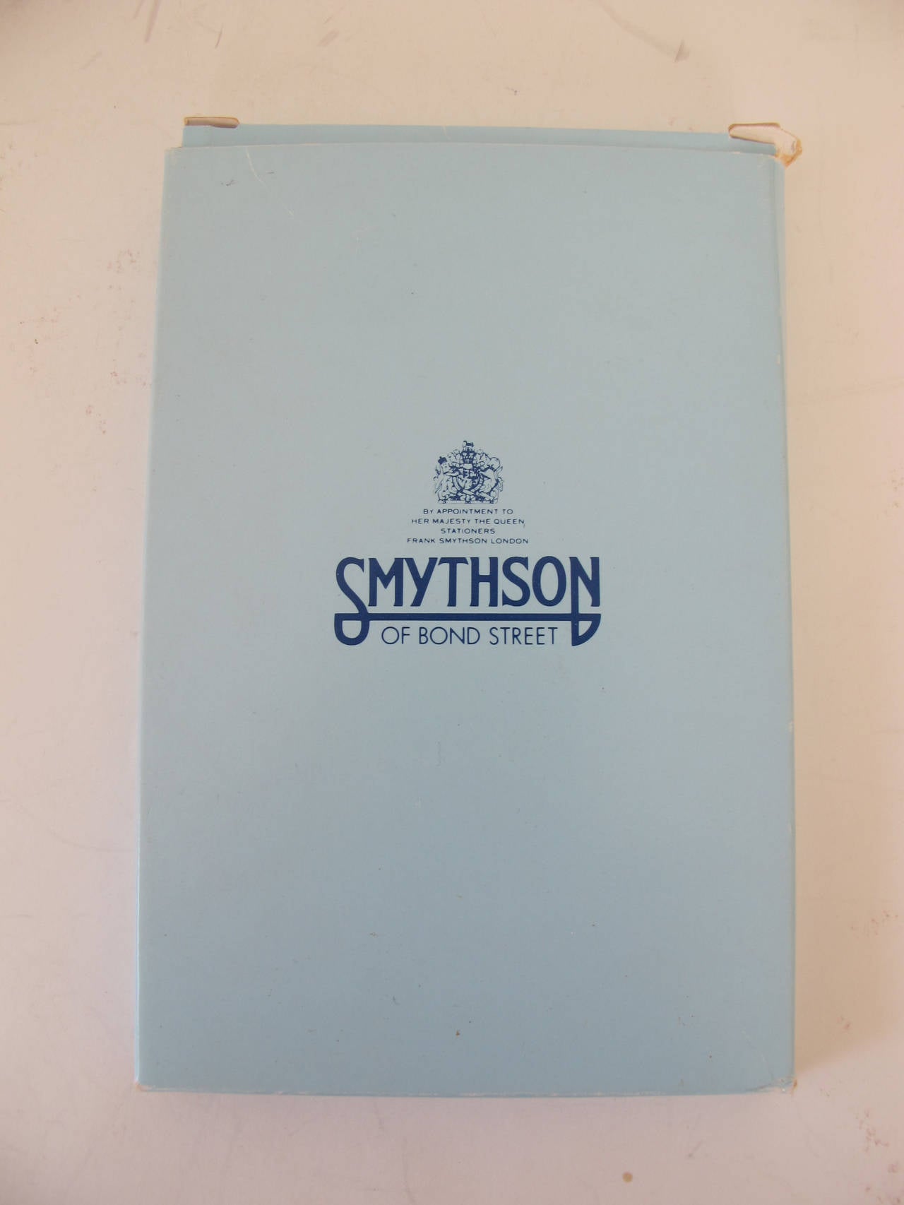 Women's or Men's New-Vintage Red Leather Smythson London, Paris, New York Address Book