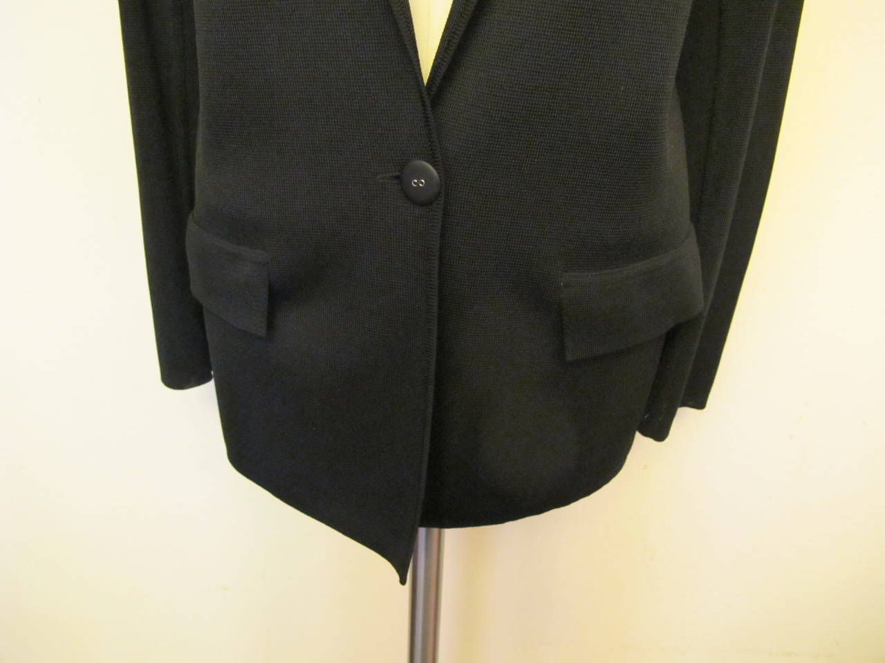 Women's 1980's Alaia Black Jacket For Sale
