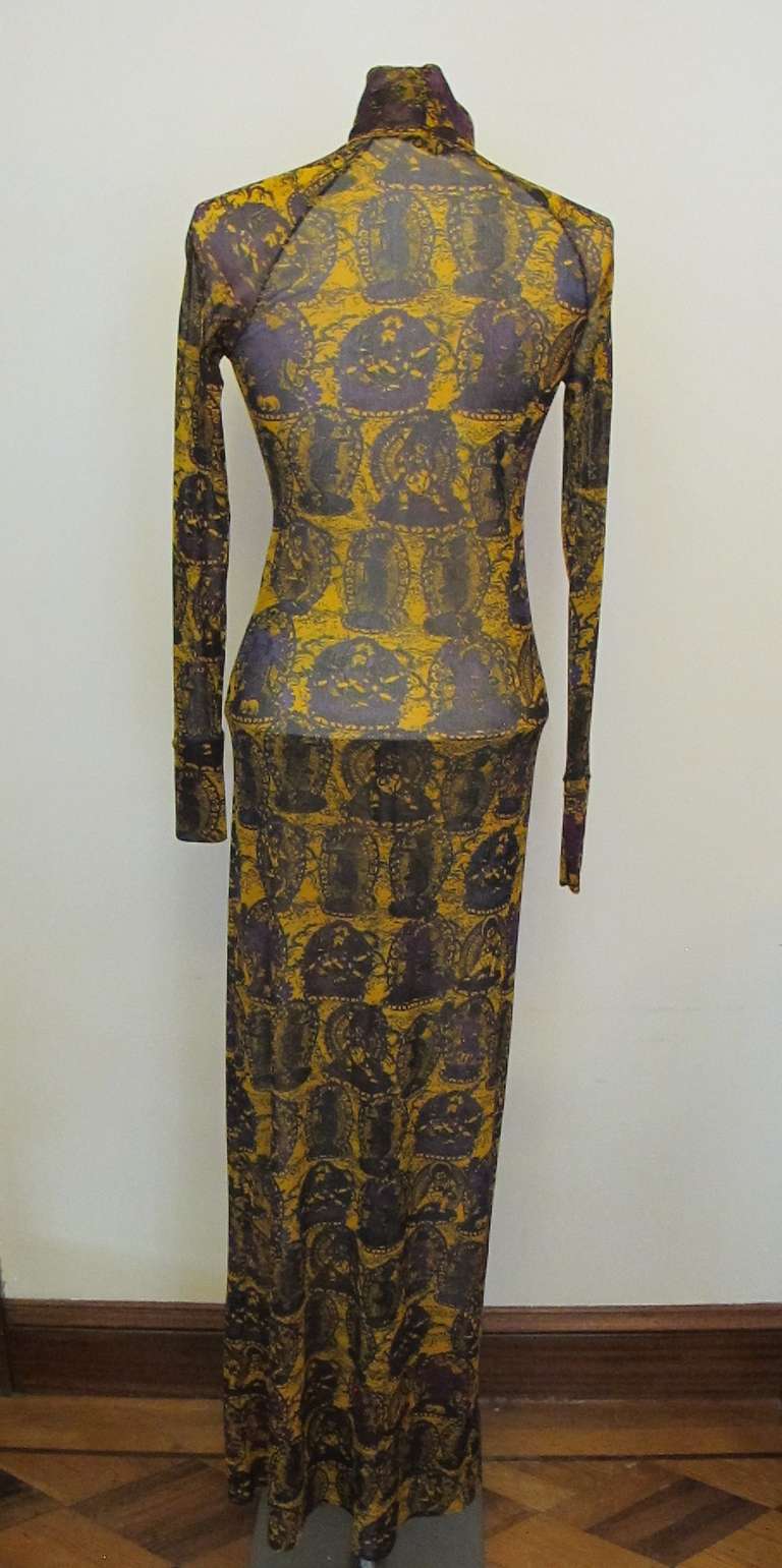 Brown Stunning Vivienne Tam Collectable Dress For Sale