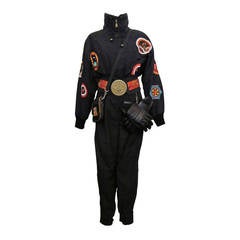 Vintage Bogner Collectable Ski Suit, Gloves and Purse 2