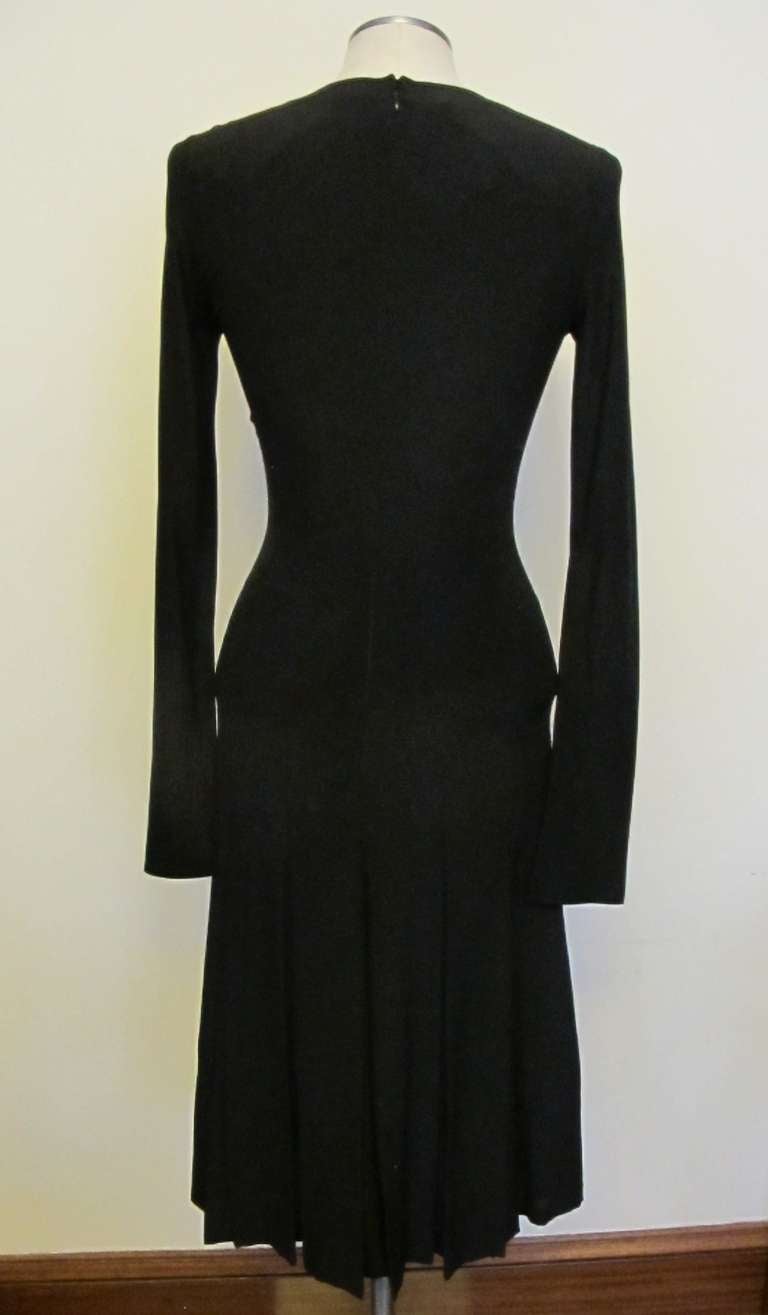 New Tom Ford Chic Silk Cocktail Dress For Sale 3