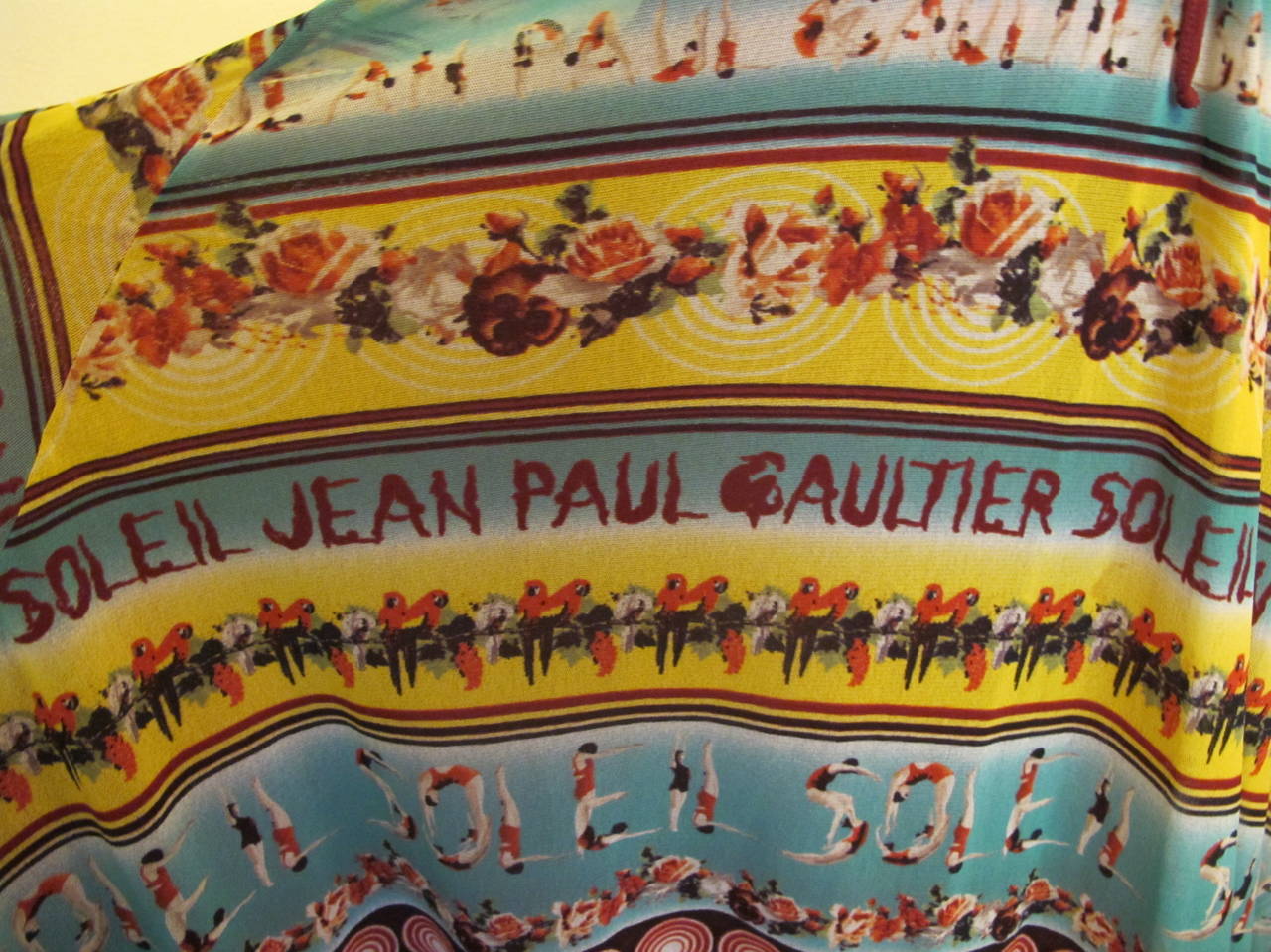 Jean Paul Gaultier Sleeveless Soleil Long Dress For Sale 3