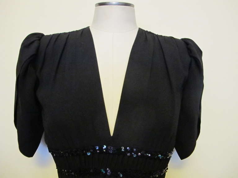 Yves St. Laurent Stunning Cocktail Dress For Sale 1