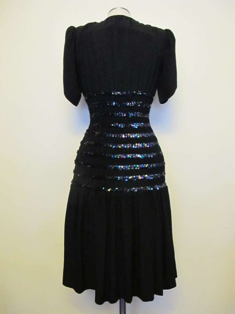 Yves St. Laurent Stunning Cocktail Dress For Sale 3