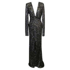 Oday Shakar Glamorous Hollywood Evening Gown