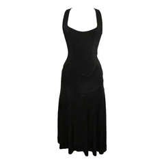 Alaia Black Sleeveless Day and Evening Dress