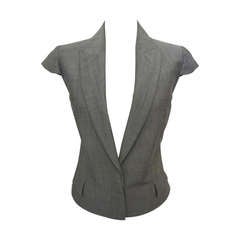 Iconic Alexander McQueen Light Grey Jacket