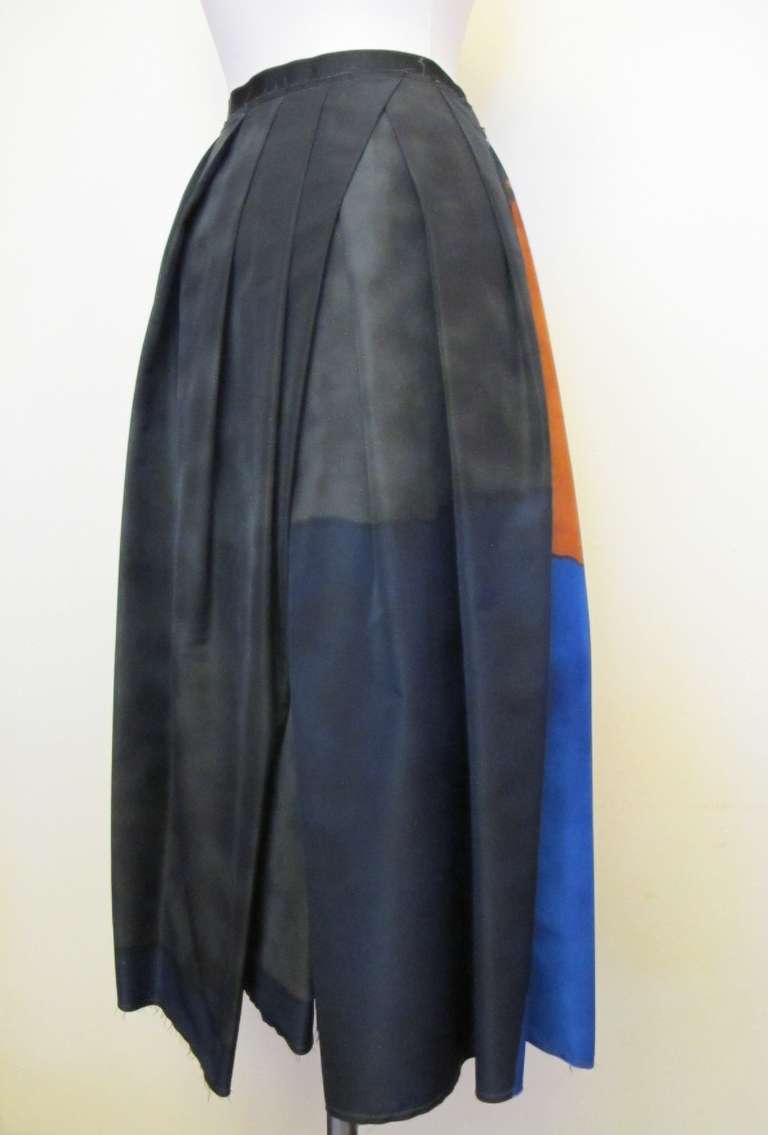 Marni Multi-Colored Skirt With Different Size Pleating 4