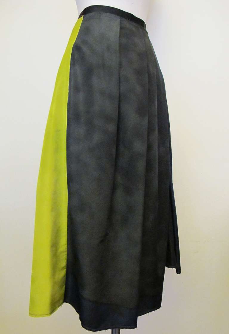 Marni Multi-Colored Skirt With Different Size Pleating 5