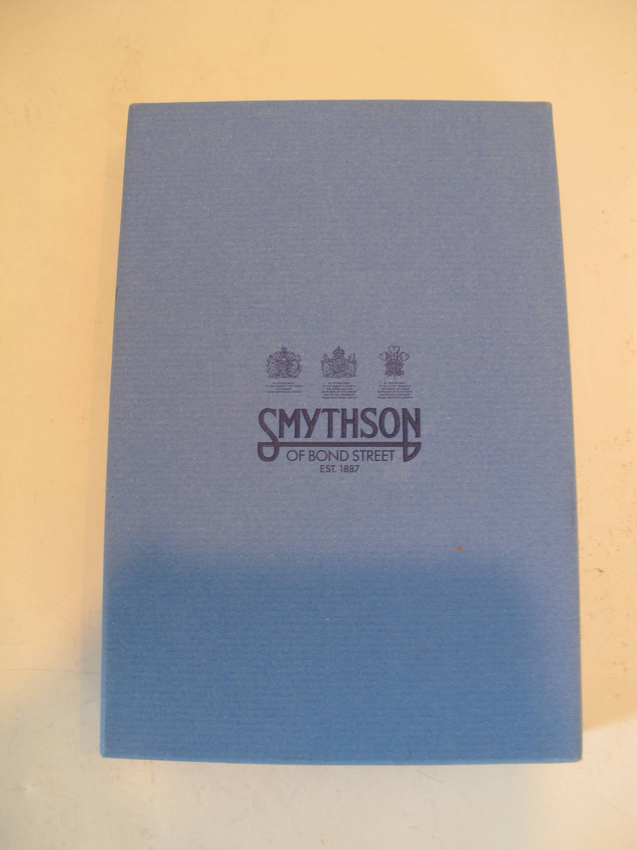 New-Vintage Black Leather Smythson London, Paris, New York Address Book 2