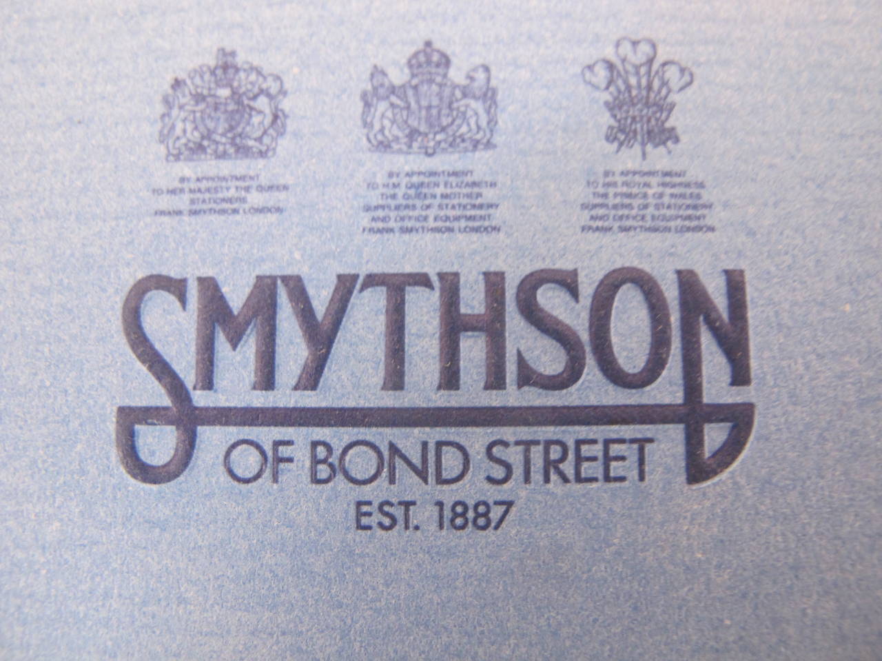 New-Vintage Black Leather Smythson London, Paris, New York Address Book 4