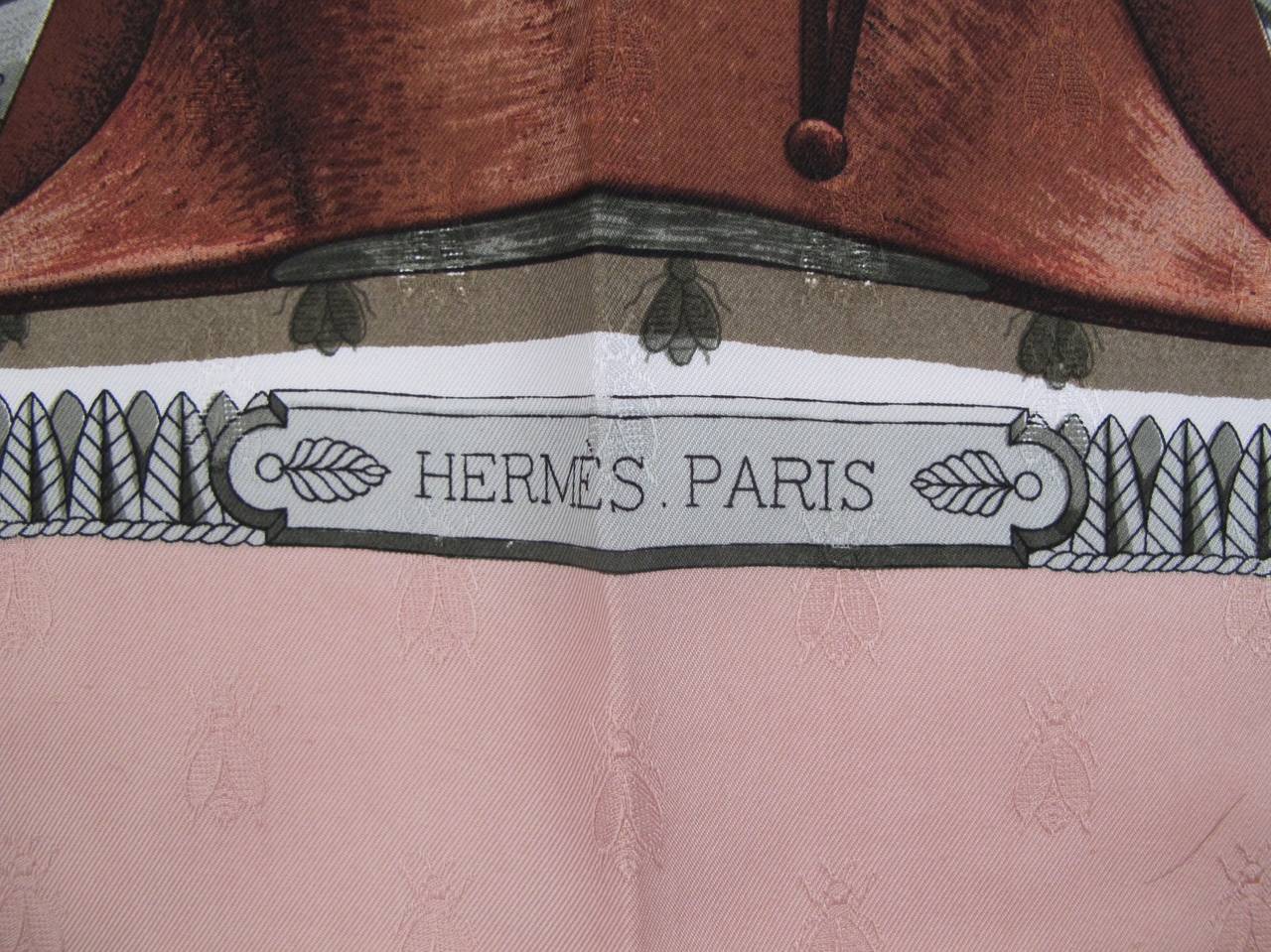 Hermes Napoleon Silk Scarf For Sale 1