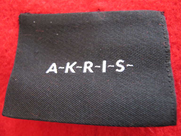 Akris Red Jacket For Sale 5