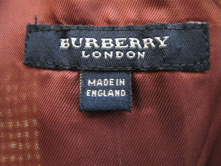 Burberry Patchwork Skirt For Sale 2