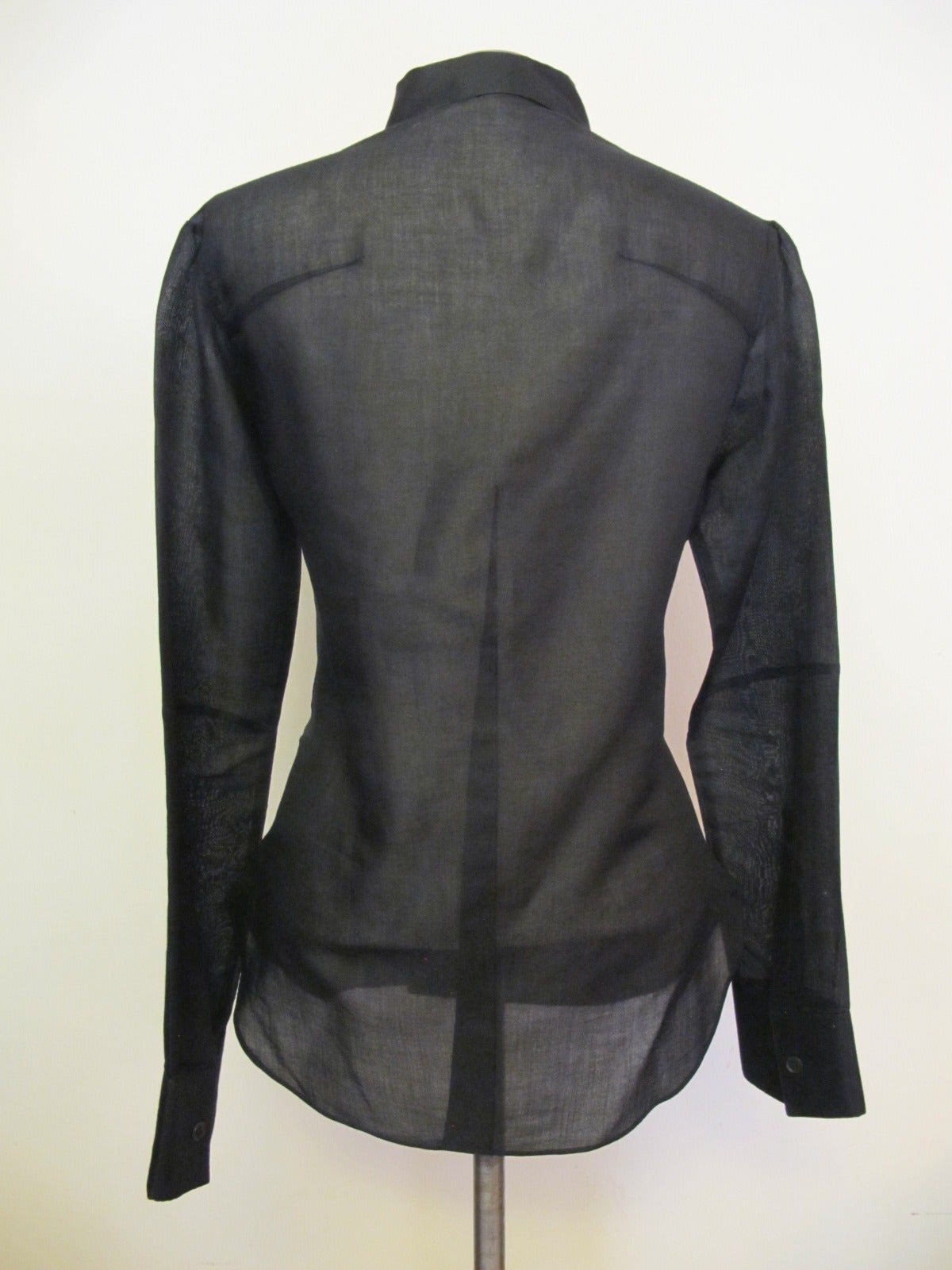 Yohji Yamamoto Coat - Blouse In Excellent Condition For Sale In San Francisco, CA