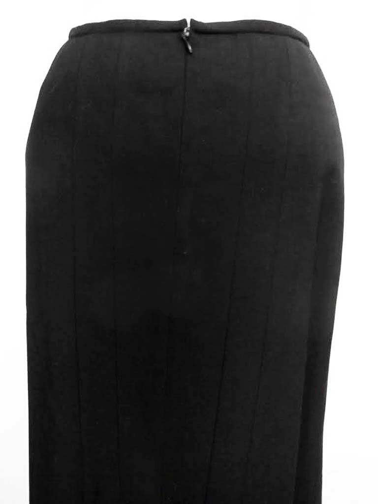 Women's 1980's New Yohji Yamamoto Wool Skirt For Sale