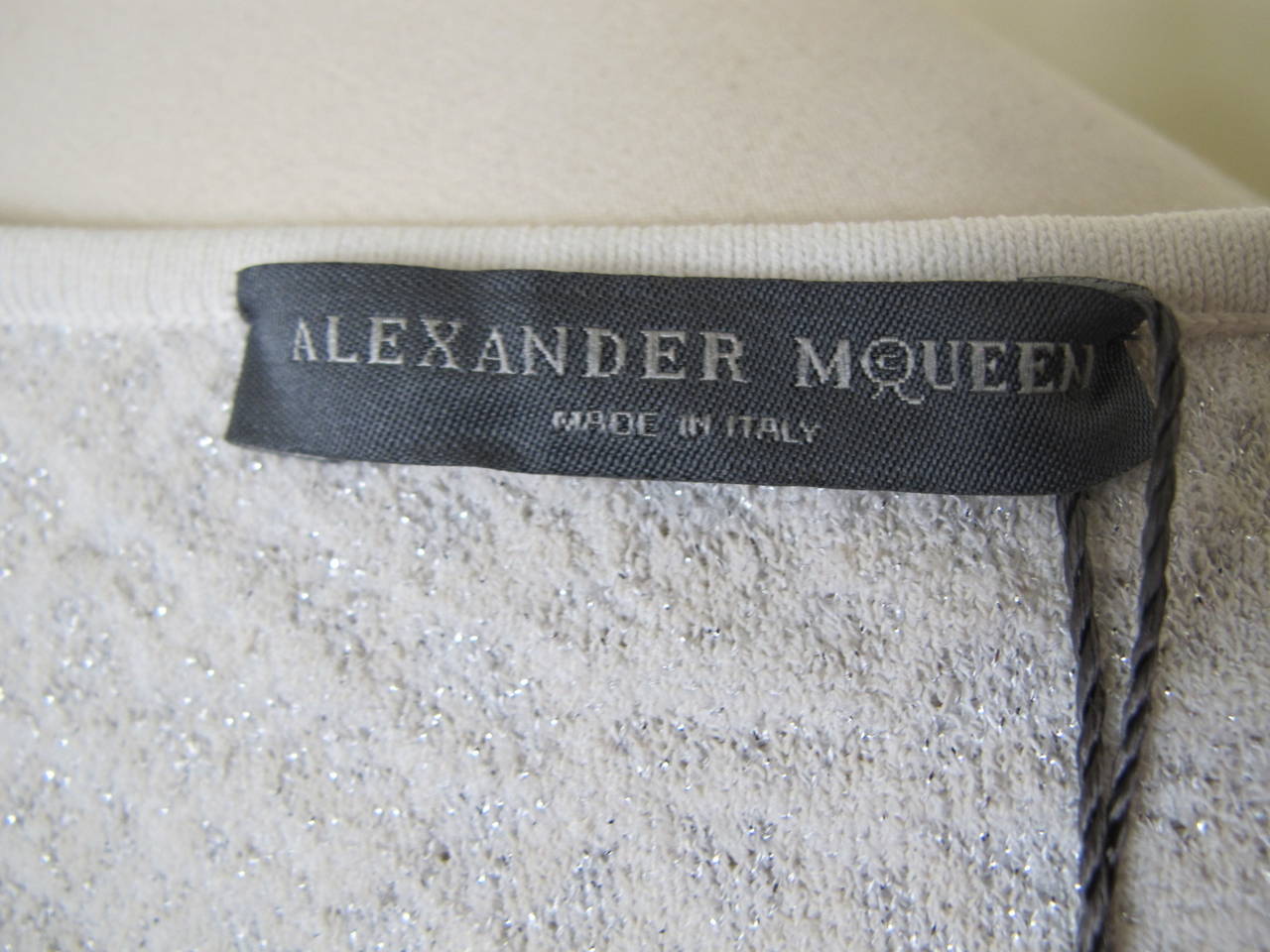 New Alexander McQueen Snow Cheetah Dress For Sale 3