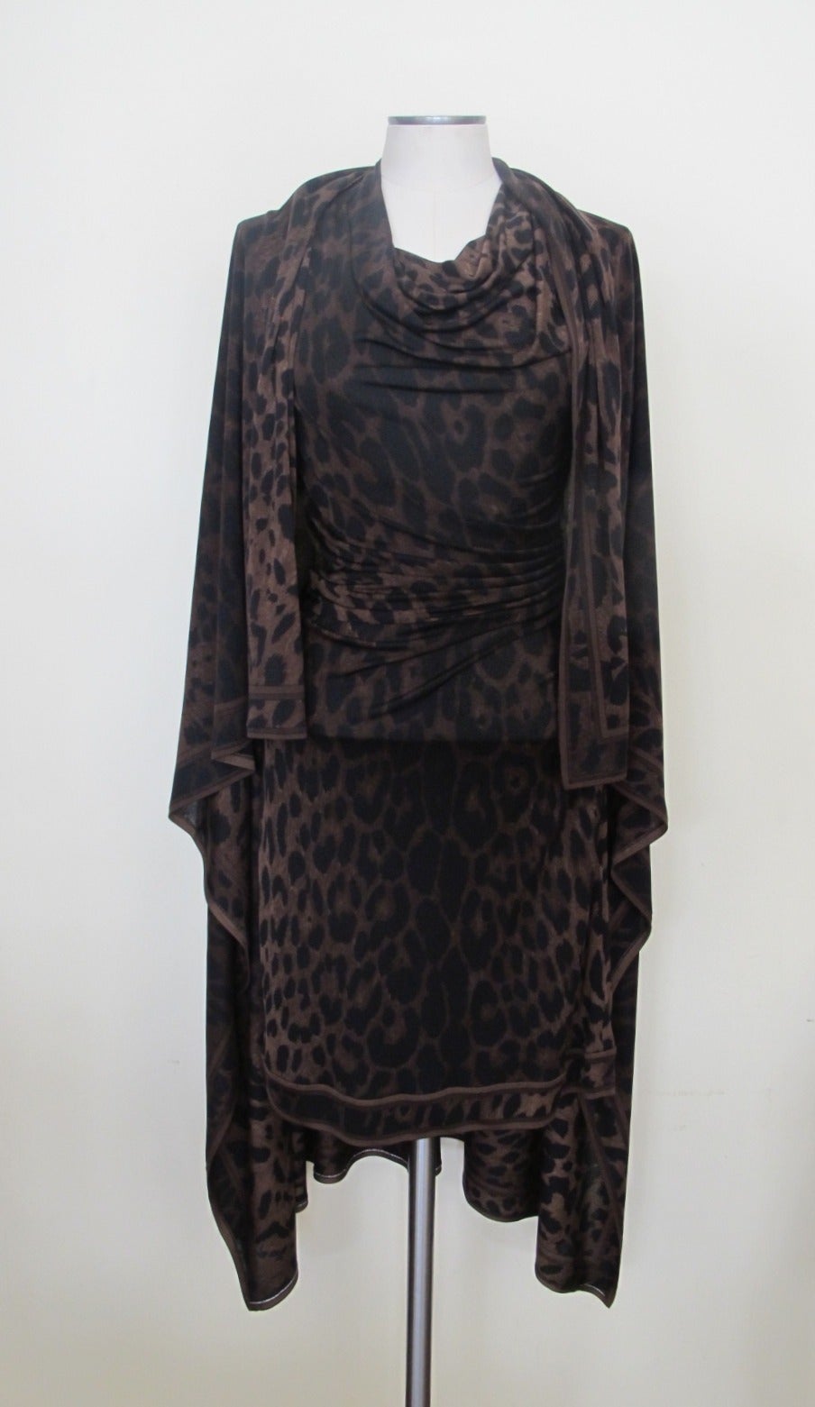Leonard Paris Dress with Matching Shawl