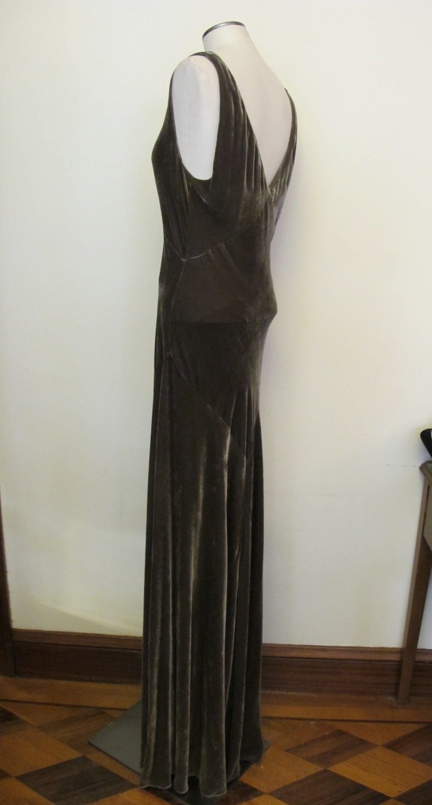 Women's Purple Label Ralph Lauren Elegant Evening Gown For Sale