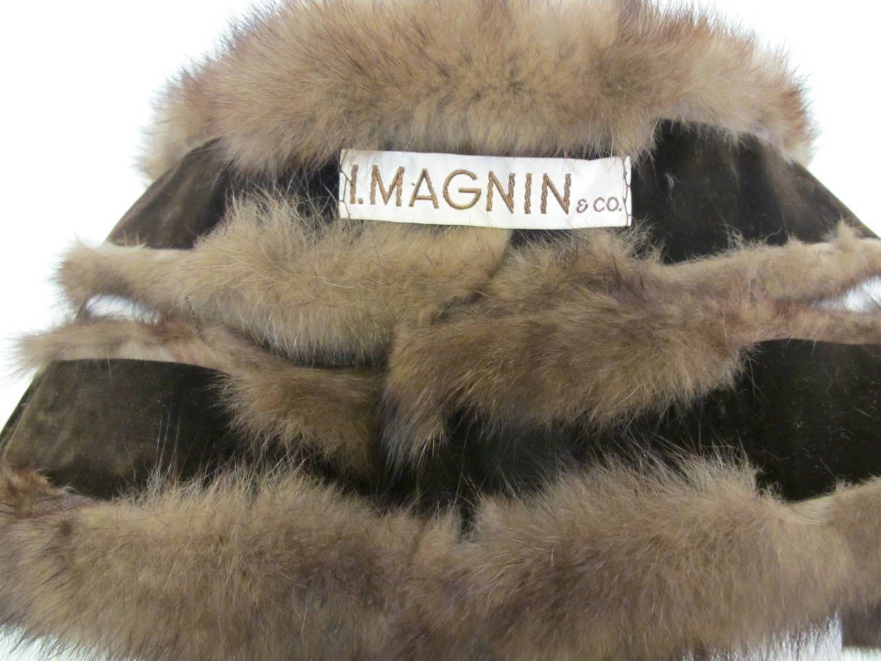 I. Magnin Double Sable Stole For Sale 3