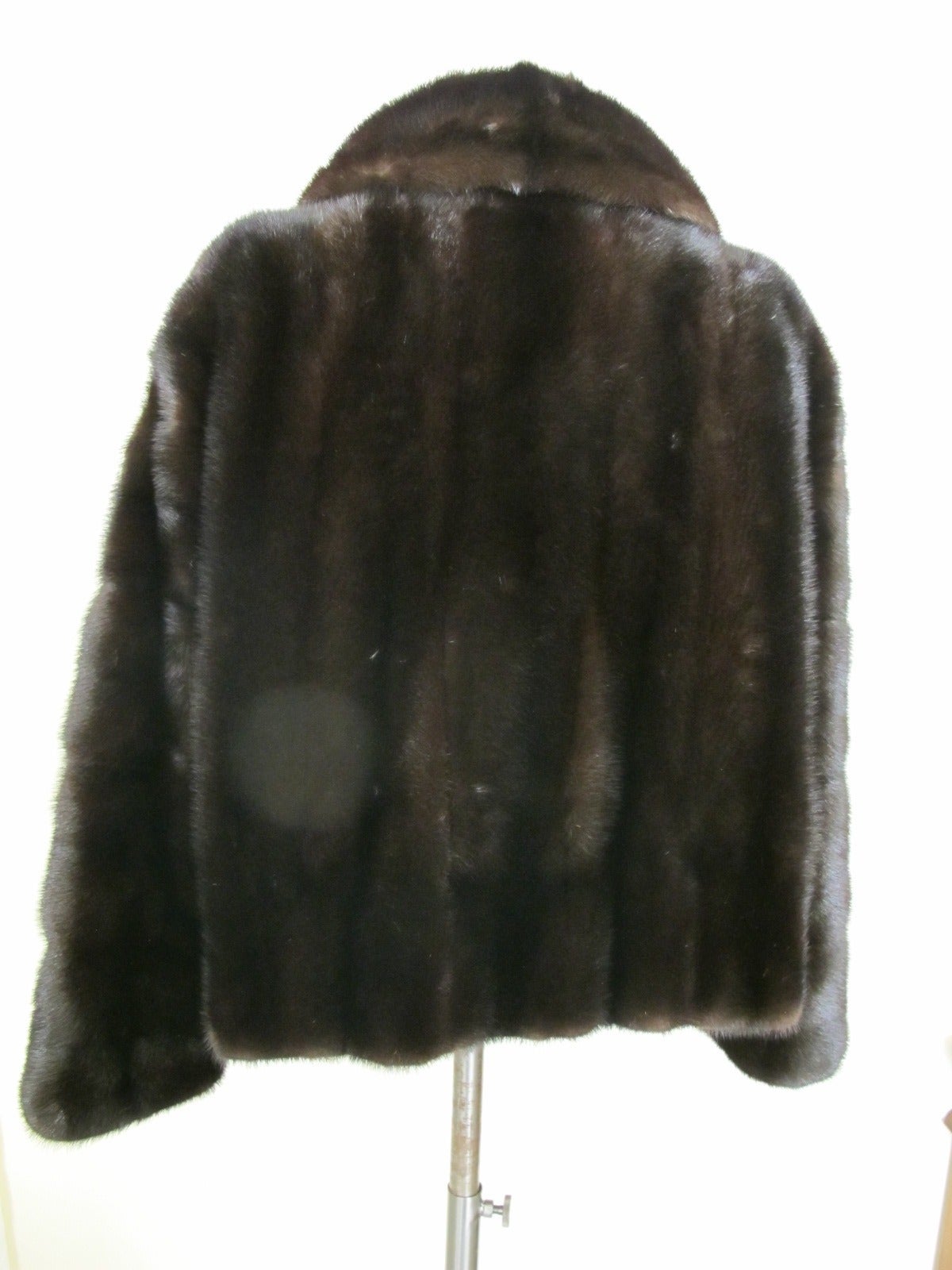 Ranch Mink Open Jacket With Pockets For Sale 1