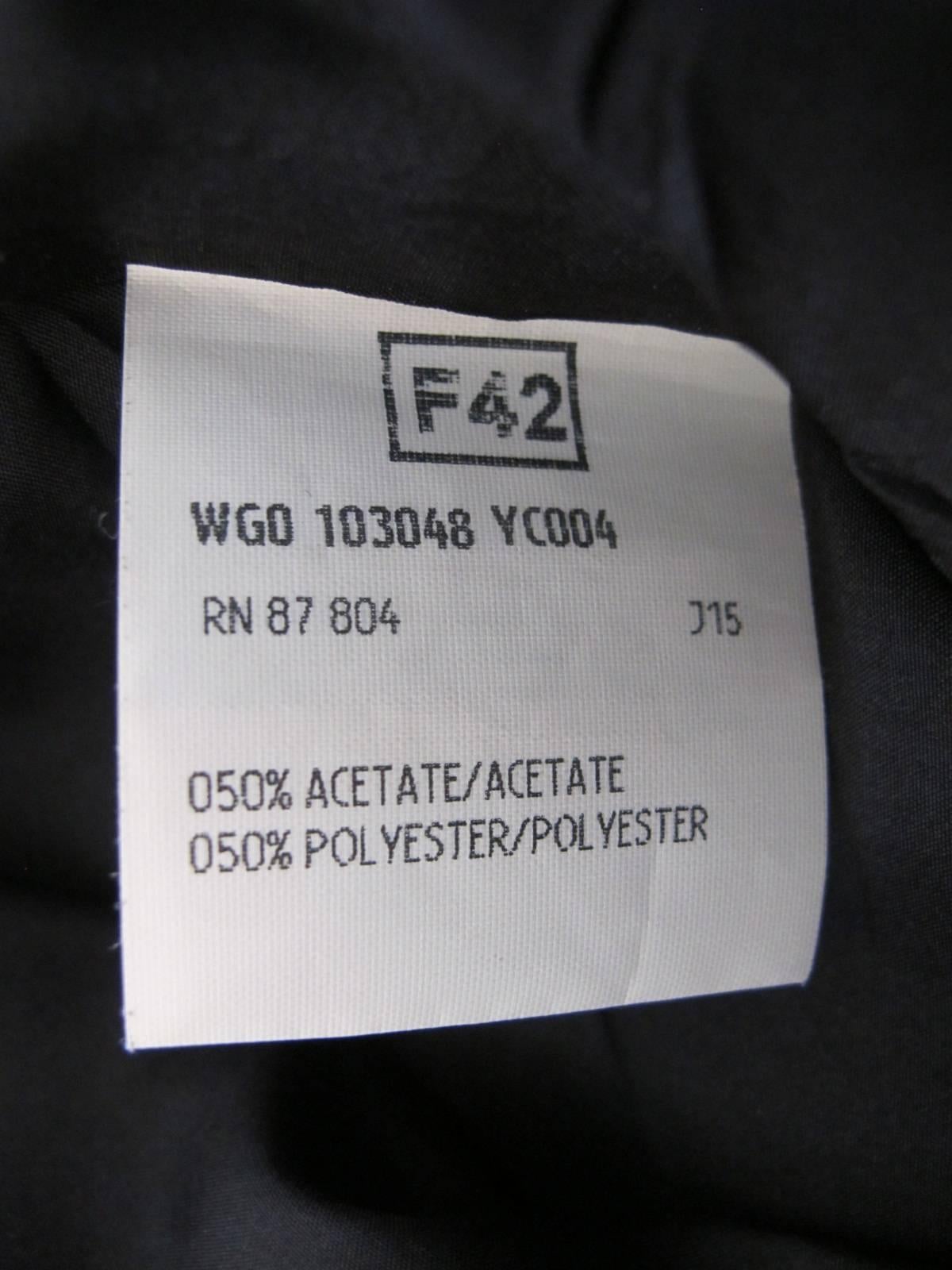 2002 Tom Ford for YSL Gros Grain, Taffeta and Velvet Skirt For Sale 5