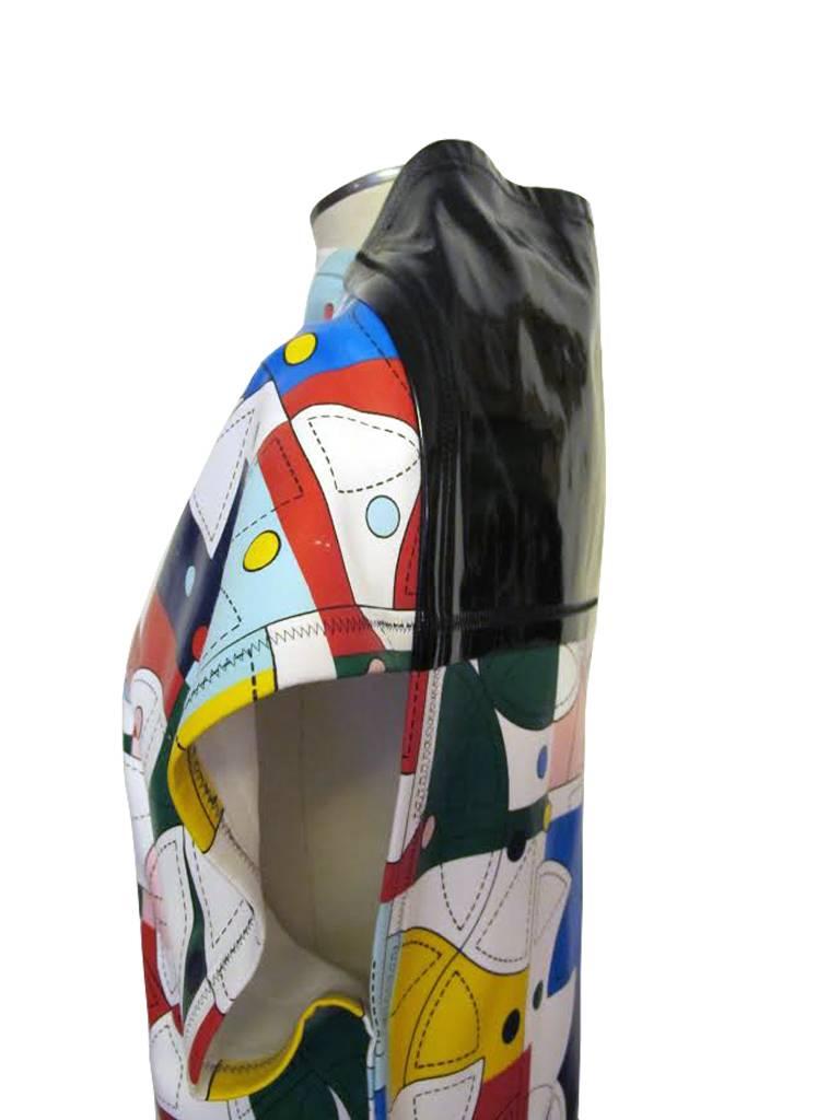 NEW Spring 2015 Junya Watanabe Comme des Garçons Abstract Asymmetrical Tunic For Sale 1