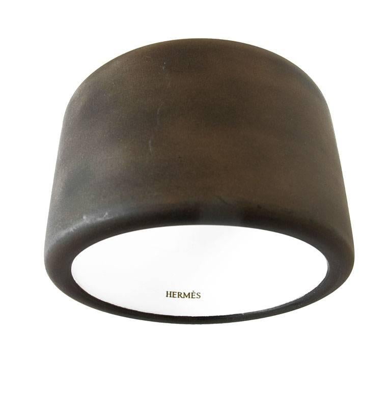 hermes lacquered wood bracelet
