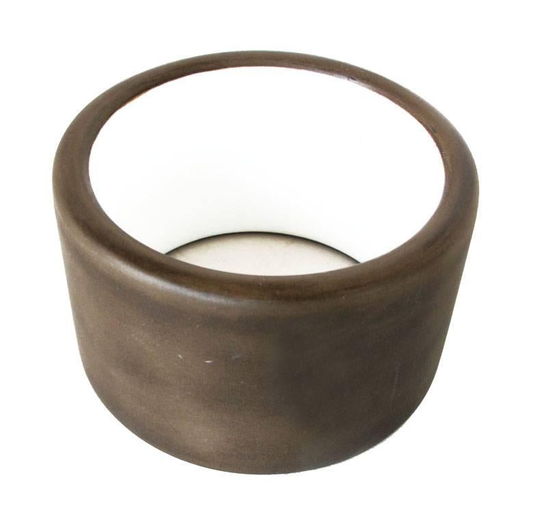 Hermès Assam Bangle Bracelet in Matte Brown Lacquered Wood In Excellent Condition For Sale In San Francisco, CA