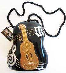 Timmy Woods Beverly Hills Hand Carved Rare Orchestra/Music Purse