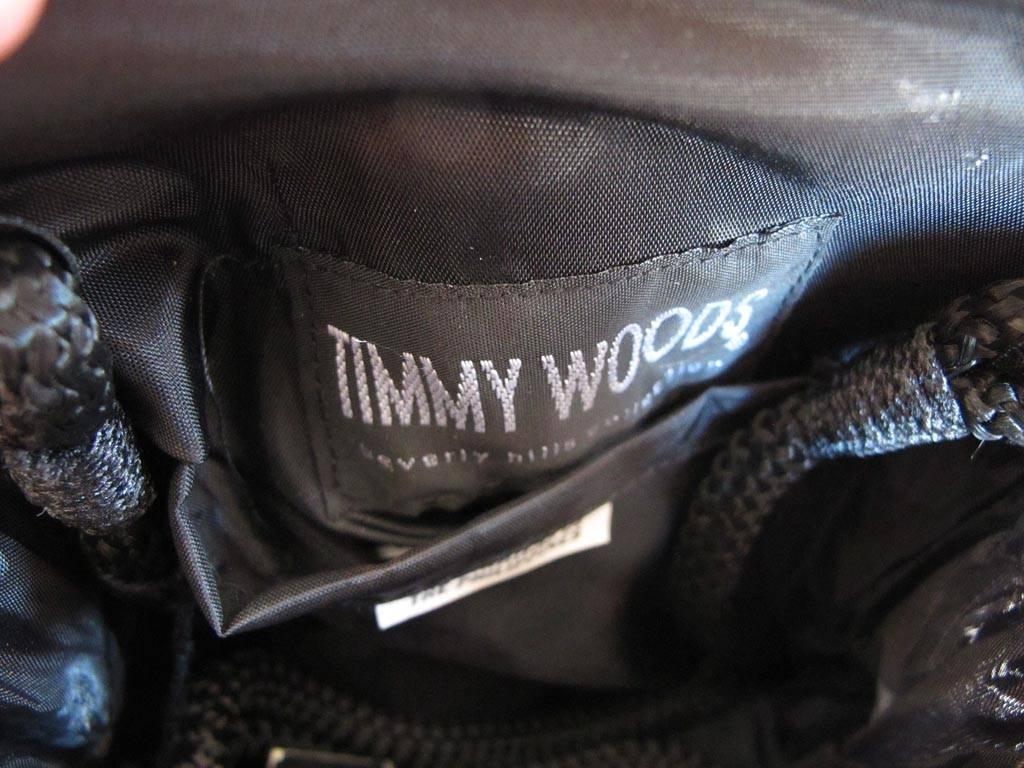 Timmy Woods Beverly Hills Hand Carved Rare Orchestra/Music Purse In Good Condition For Sale In San Francisco, CA