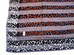 1980's Yves Saint Laurent Leopard Print Silk Scarf/Wrap